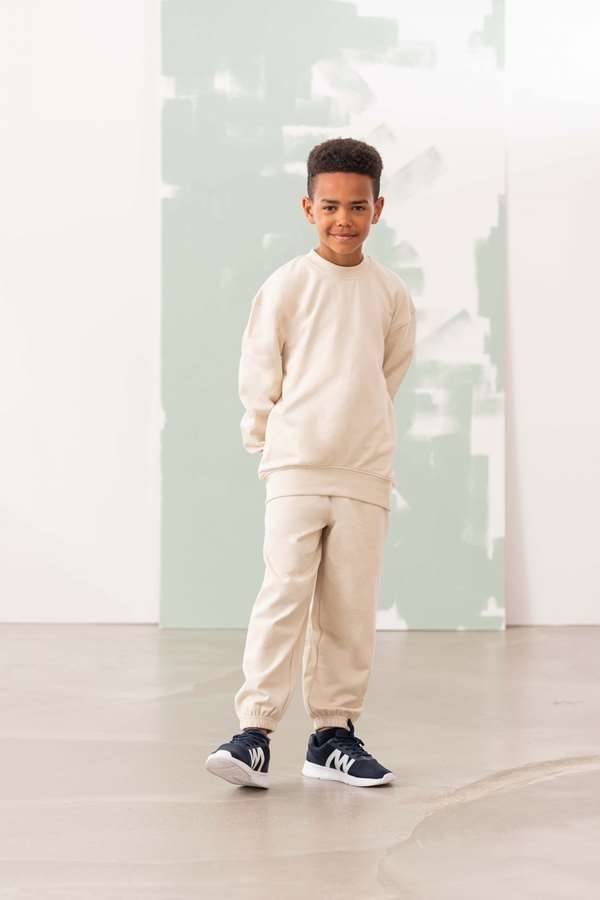 Kids' Sustainable Fashion Curved Hem Sweat