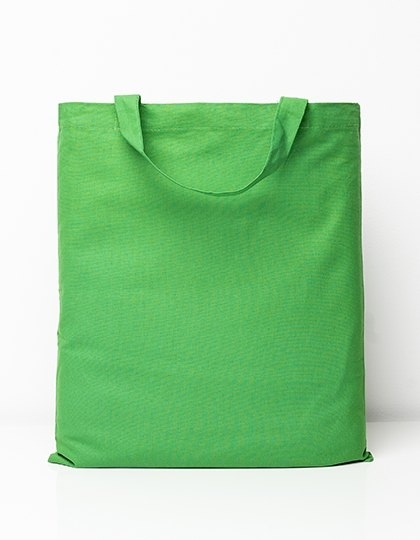 Klasyczna bawełniana torba na zakupy z krótkimi uchwytami