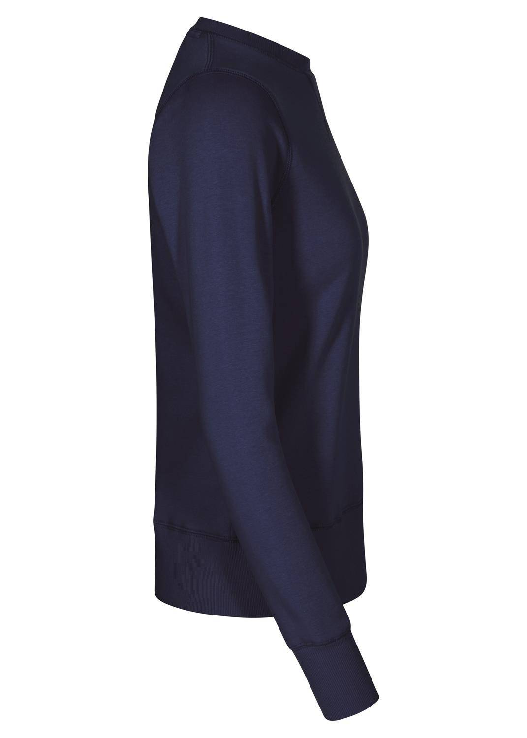 Klasyczna bluza damska z płaskimi szwami i neutralną metką