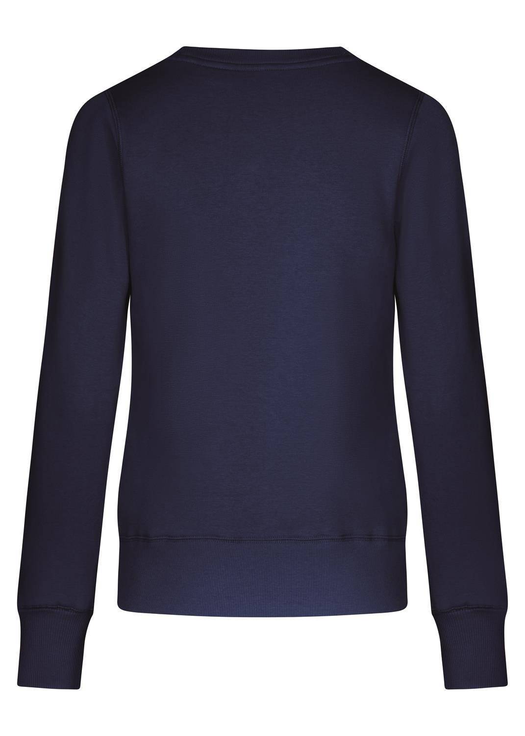 Klasyczna bluza damska z płaskimi szwami i neutralną metką