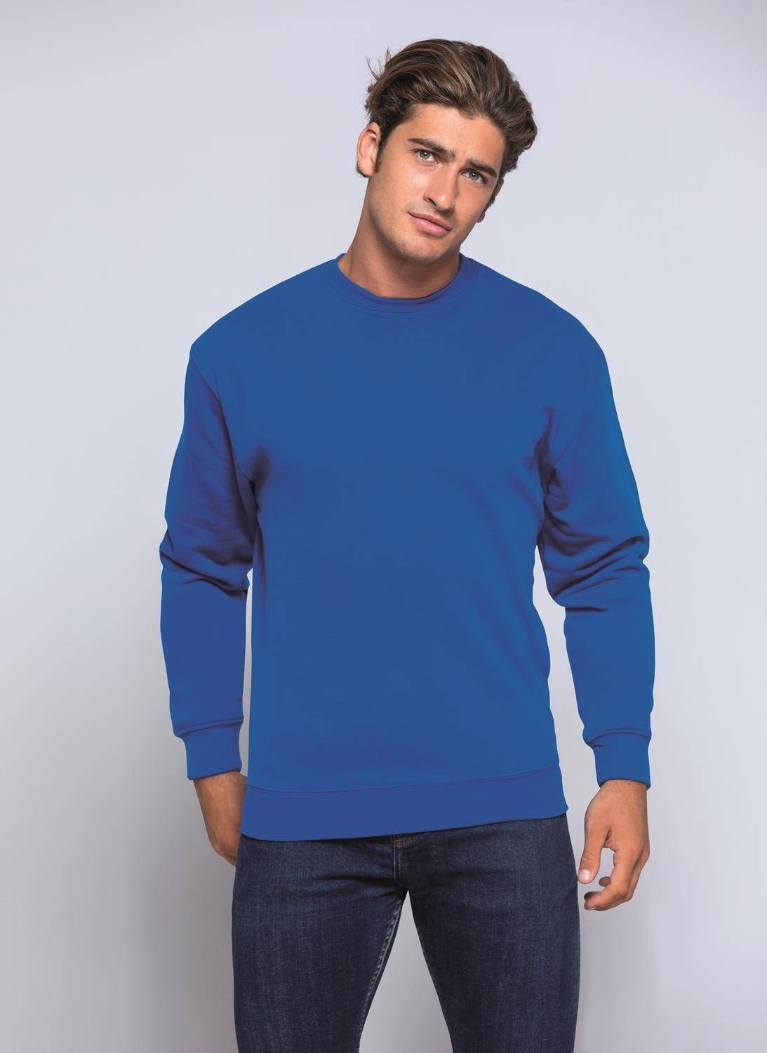 Klasyczna bluza JHK z okrągłym dekoltem