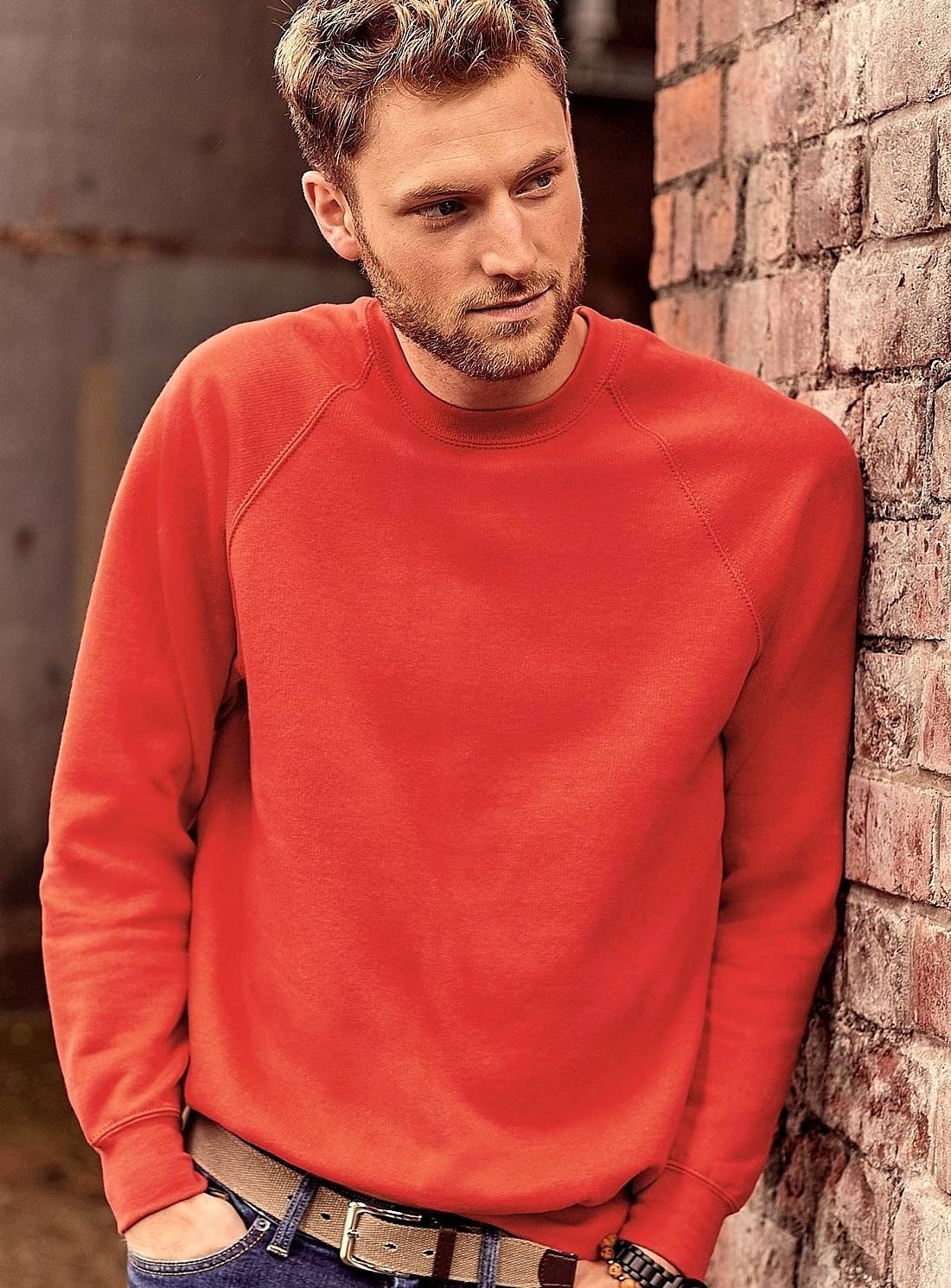 Klasyczna bluza męska Raglan-Sweatshirt