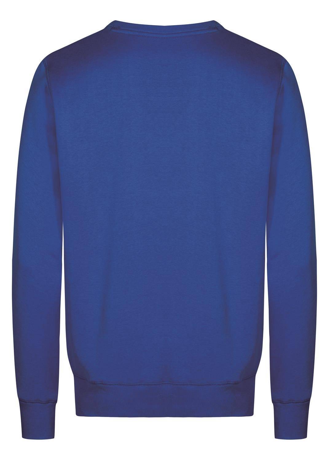 Klasyczna bluza męska z ozdobnym szwem przy dekolcie