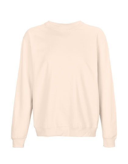 Klasyczna bluza z okrągłym dekoltem uszyta z ekologicznego materiału