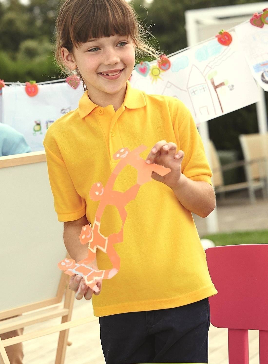 Klasyczna dziecięca koszulka polo