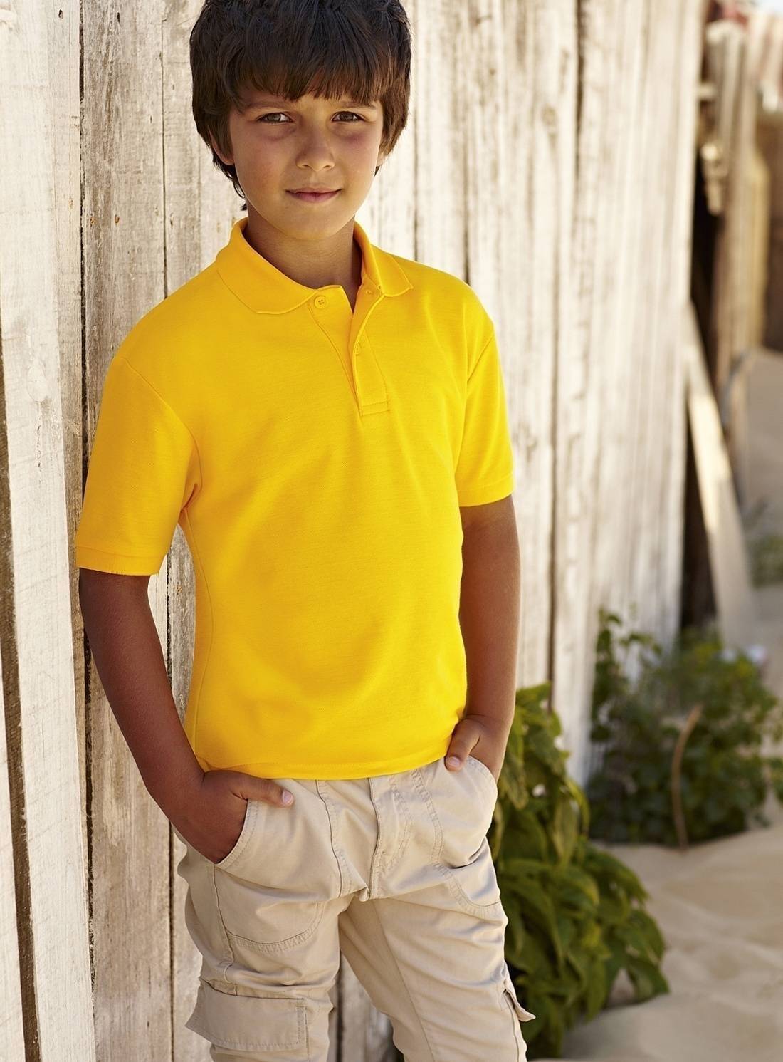 Klasyczna dziecięca koszulka polo