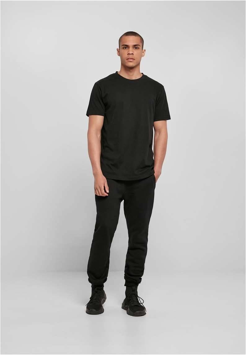 Klasyczna koszulka bawełniana z okrągłym dekoltem