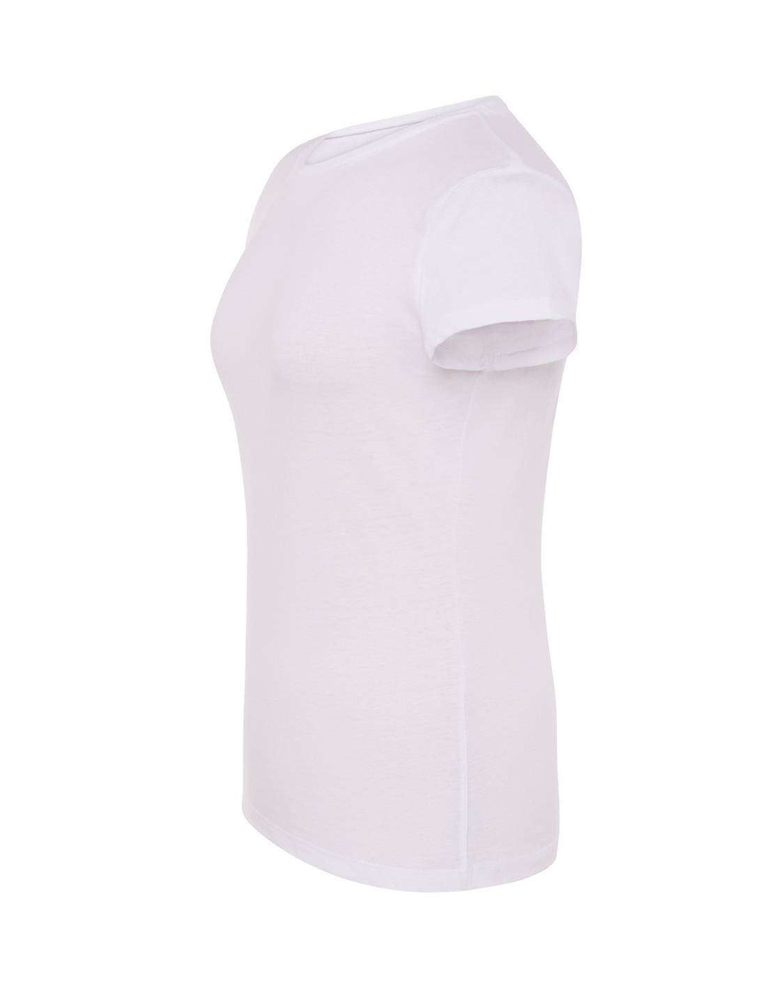 Klasyczny damski t-shirt z krótkim rękawem