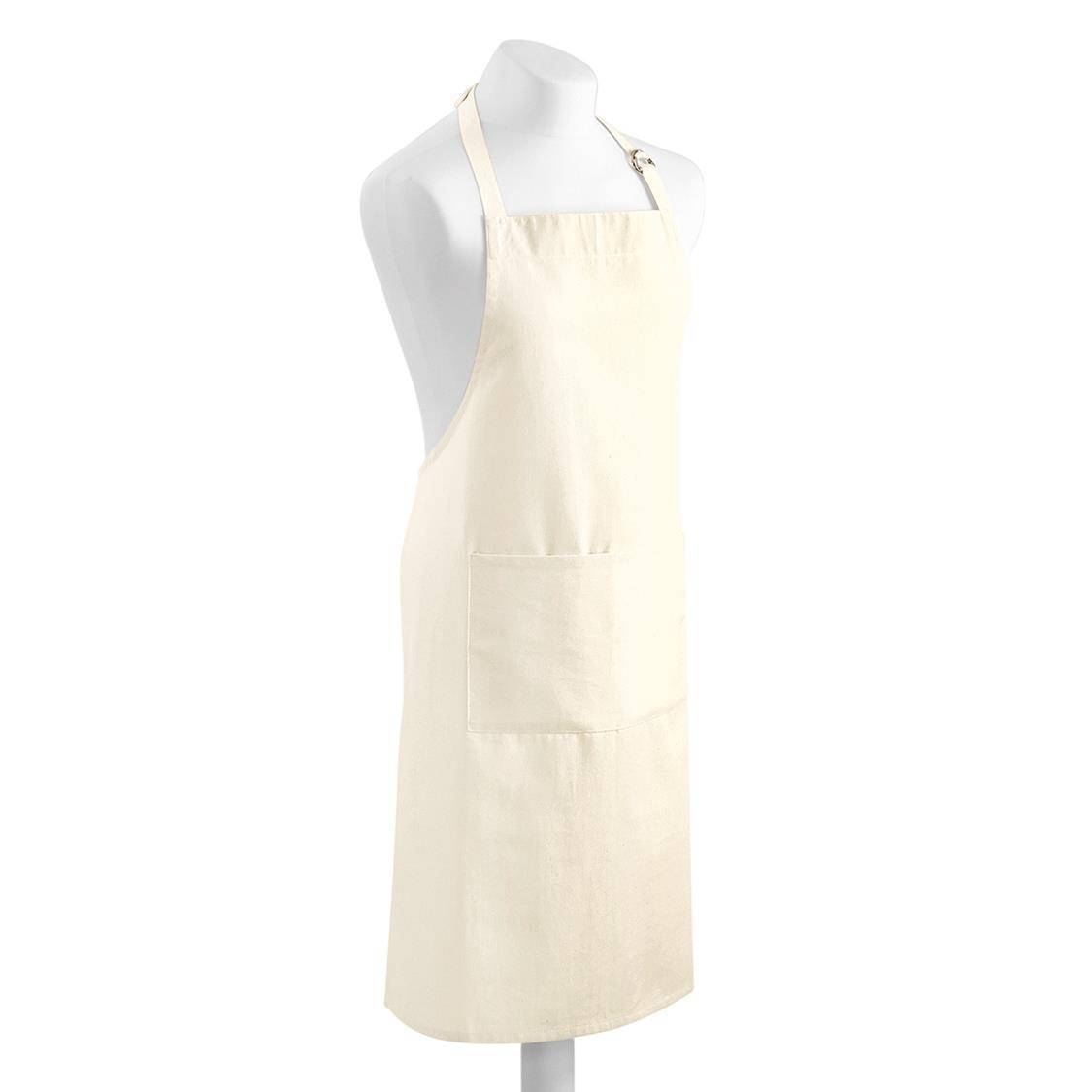 Klasyczny fartuch z dużą kieszenią