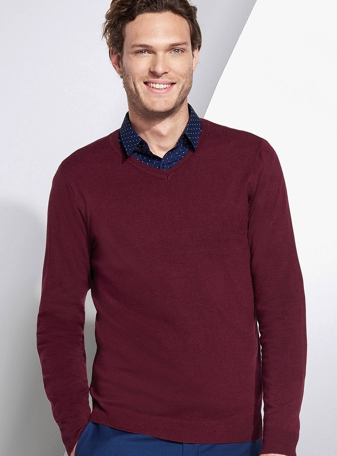 Klasyczny sweter męski Glory