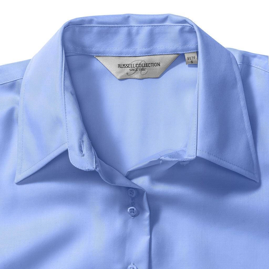 Kobieca koszula bez prasowania z krótkim rękawem