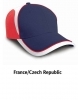 Kolorowa czapka z daszkiem National