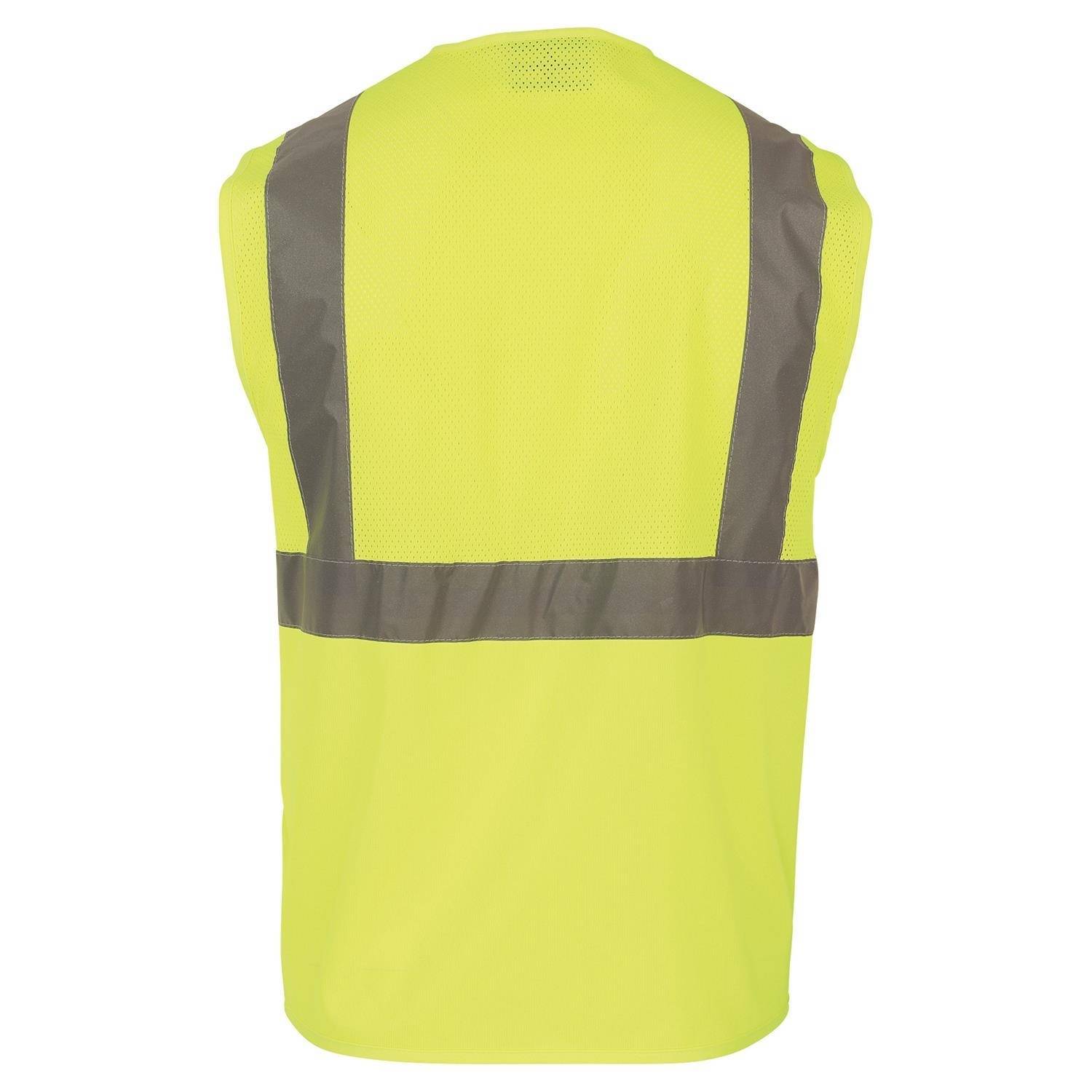 Komfortowa kamizelka odblaskowa z kieszonką na identyfikator