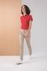 Komfortowe spodnie damskie Chino z elastycznymi włóknami