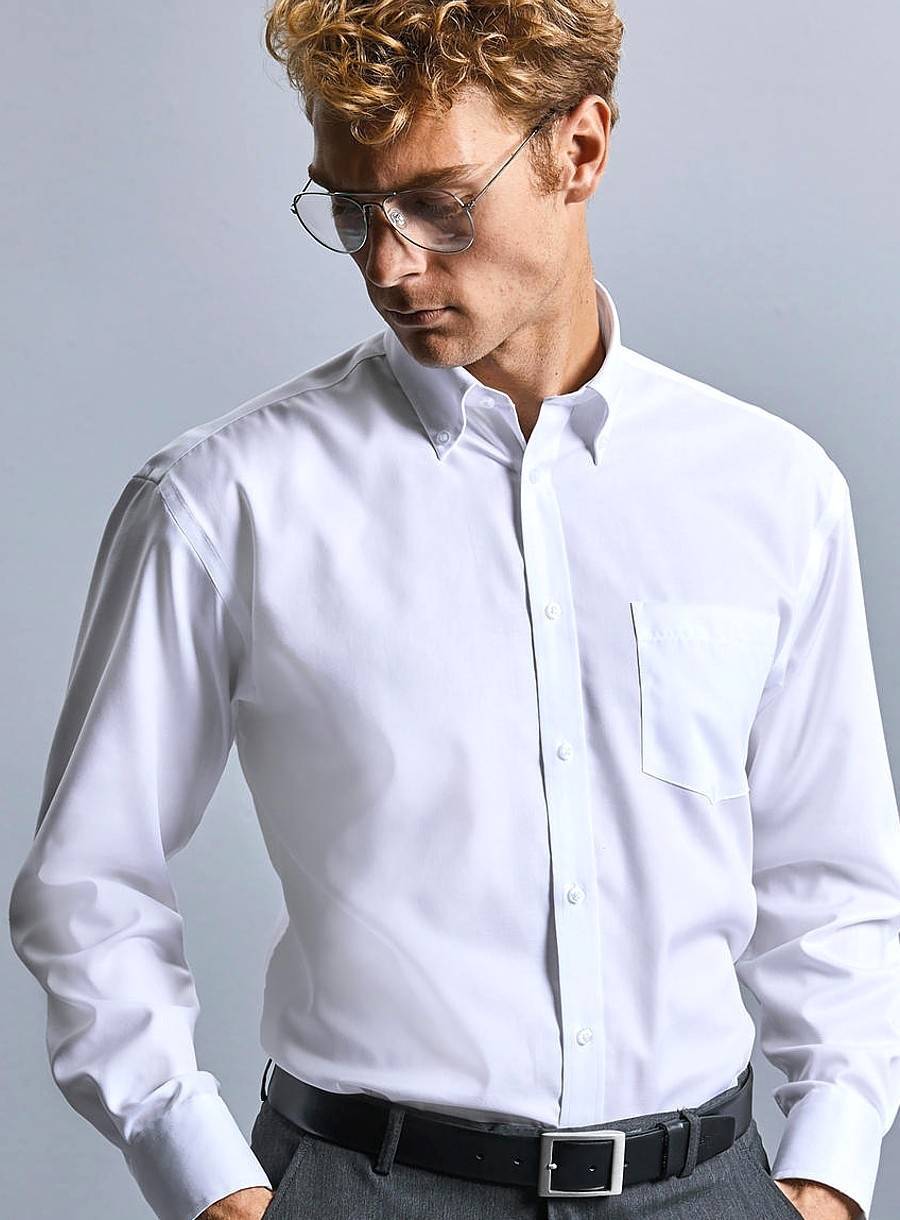 Koszula bez prasowania model męski