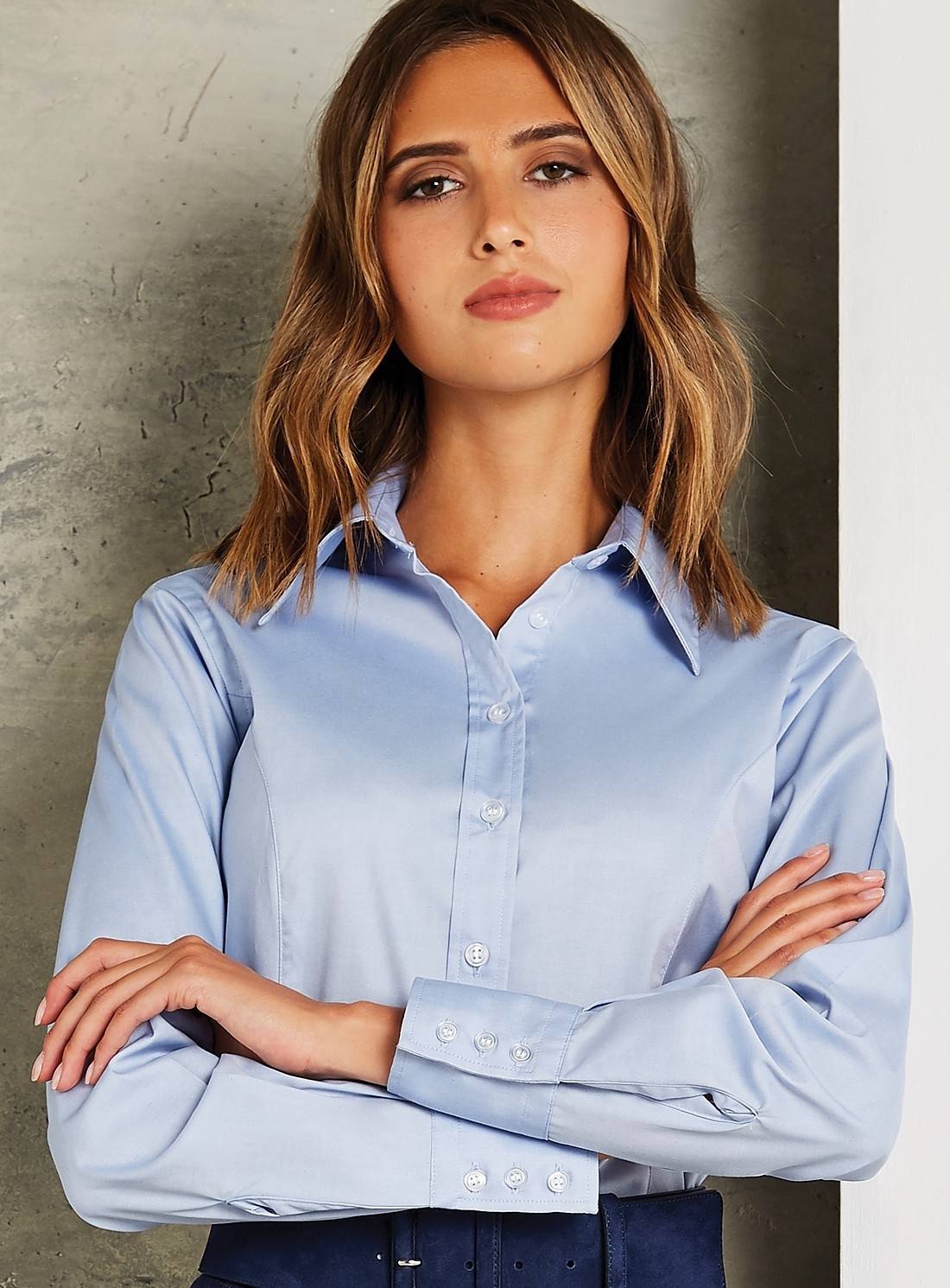 Koszula damska w modelu Corporate Oxford