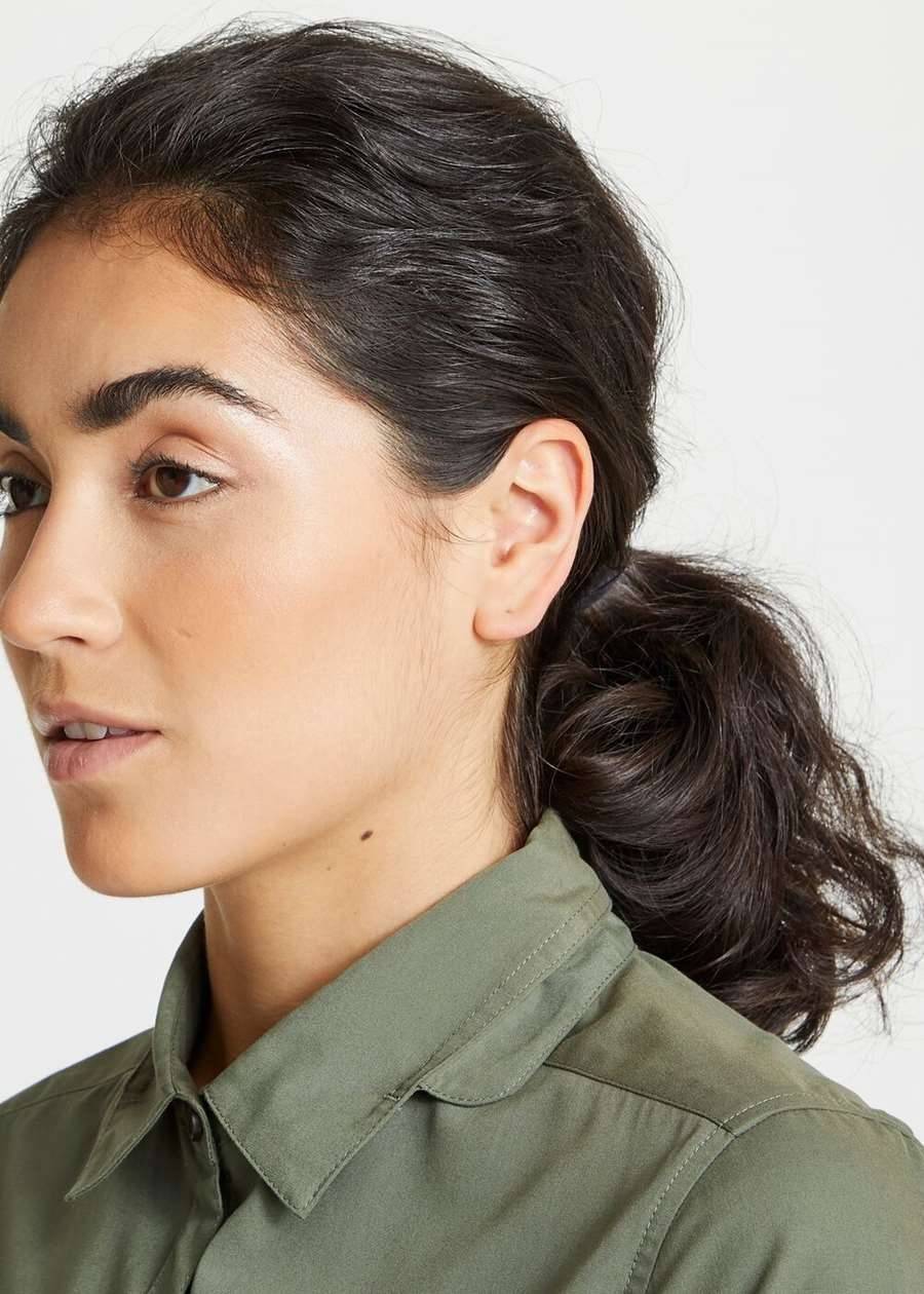 Koszula damska z powłoką ochroną UV, materiał z recyklingu