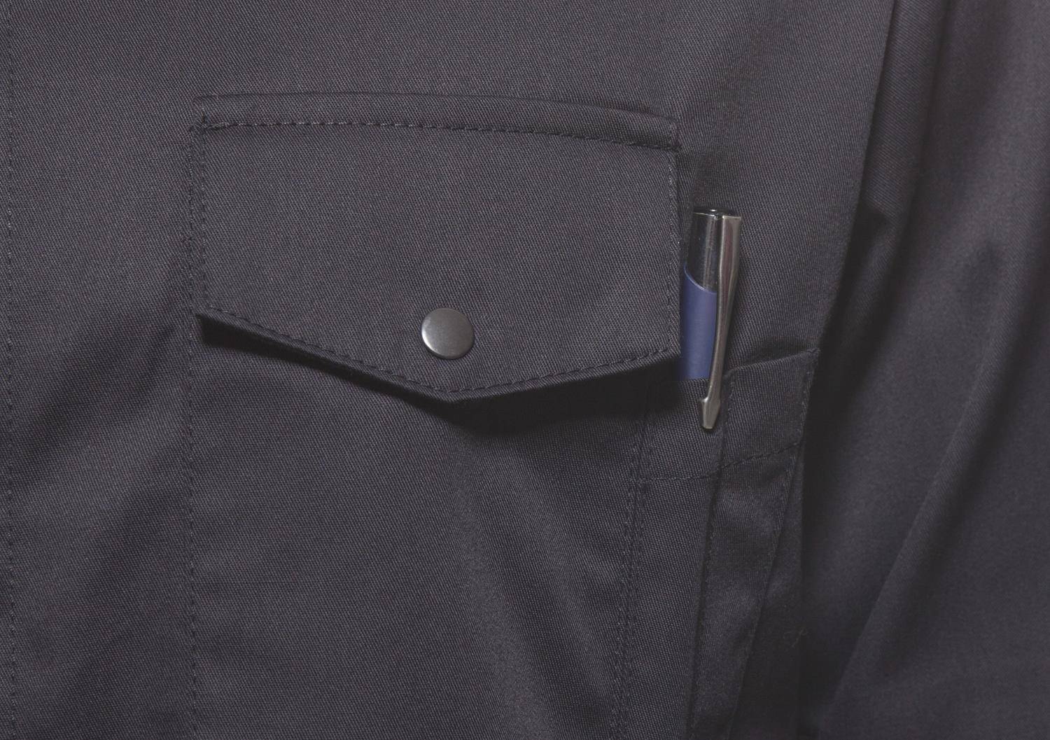 Koszula kucharska z podwijanymi rękawami