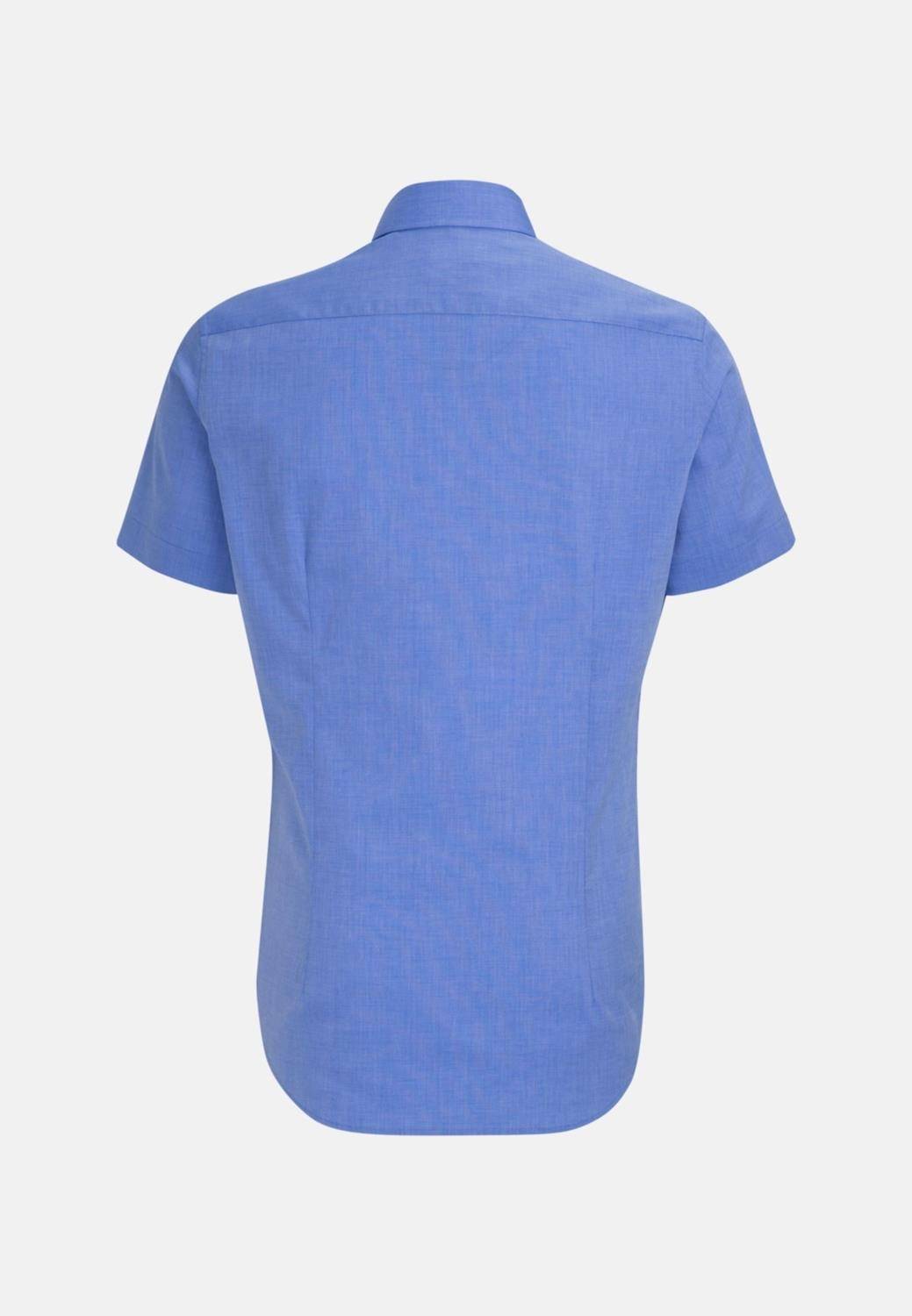 Koszula męska Seidensticker o fasonie slim fit z krótkimi rękawkami