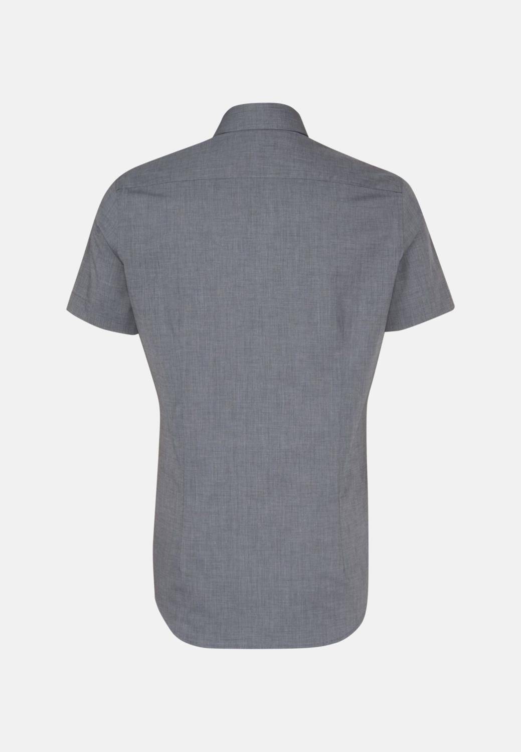 Koszula męska Seidensticker o fasonie slim fit z krótkimi rękawkami