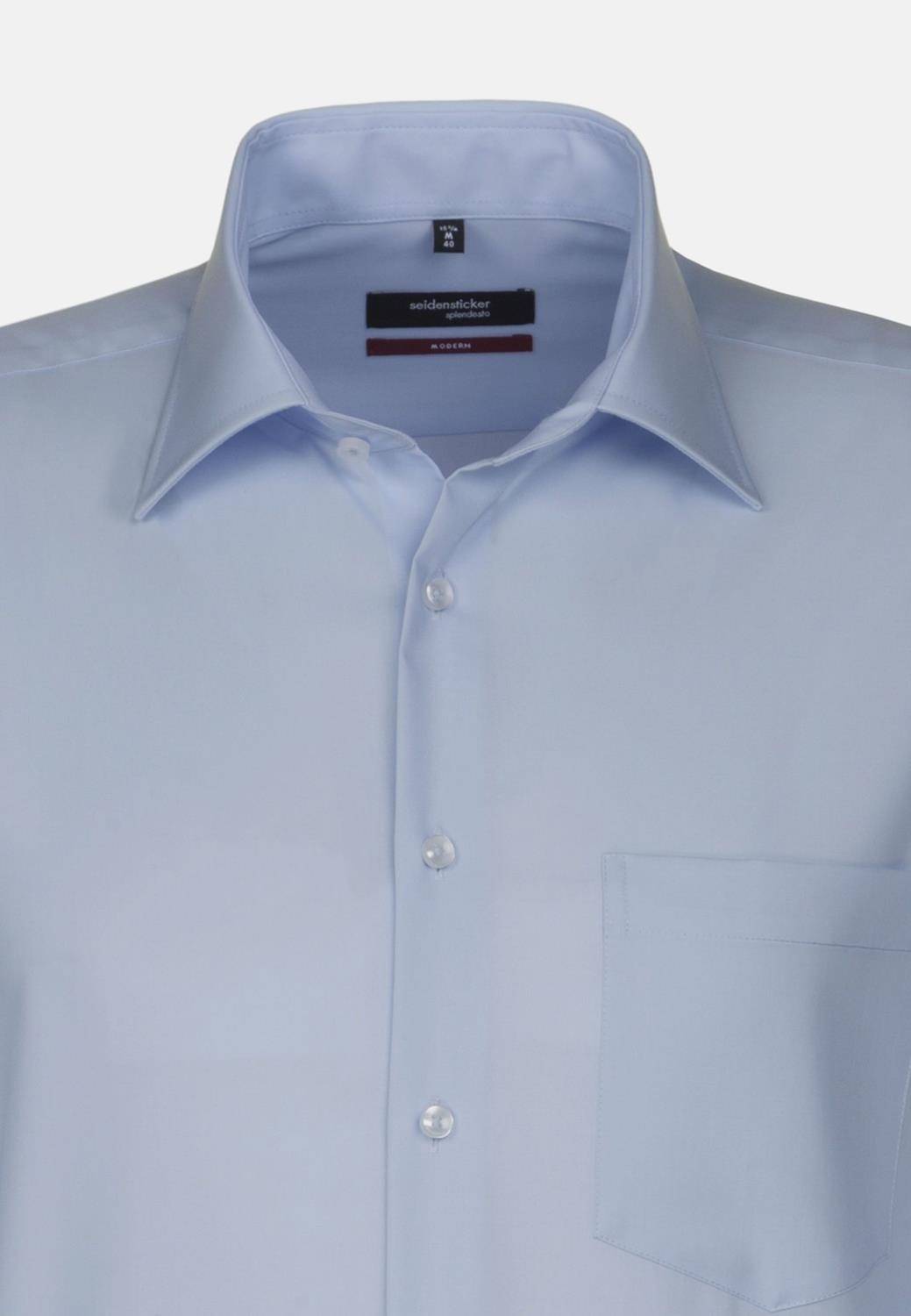 Koszula męska Seidensticker z kieszonką i uniwersalnymi mankietami