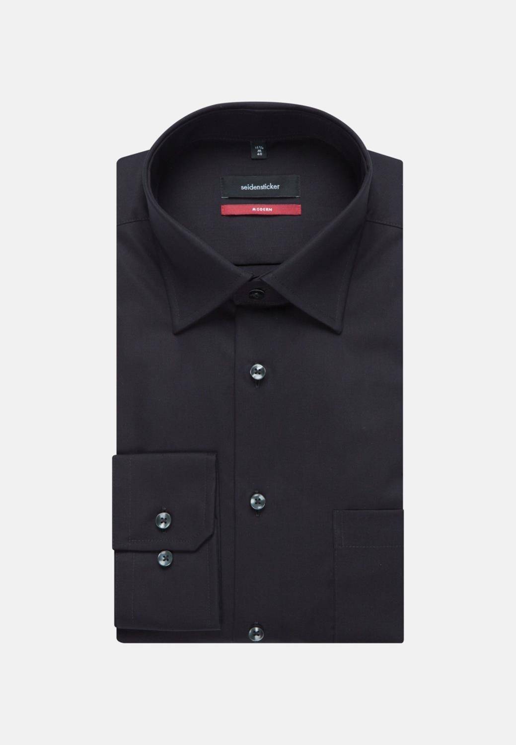 Koszula męska Seidensticker z kieszonką i uniwersalnymi mankietami