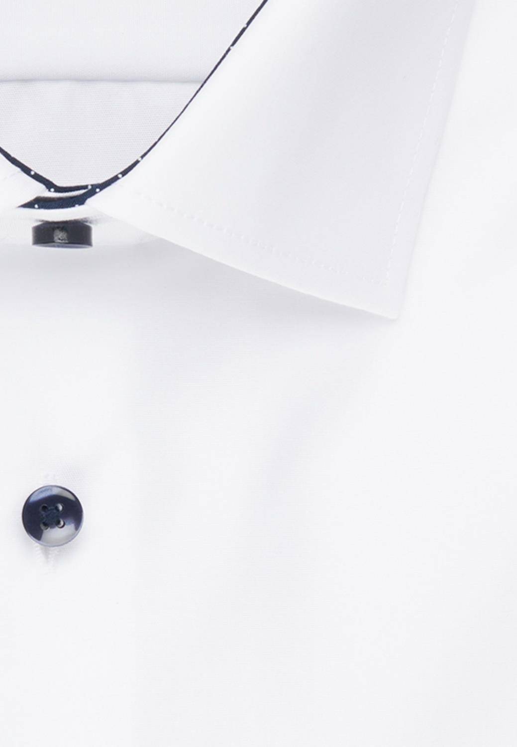 Koszula męska Seidensticker z kontrastowymi guzikami