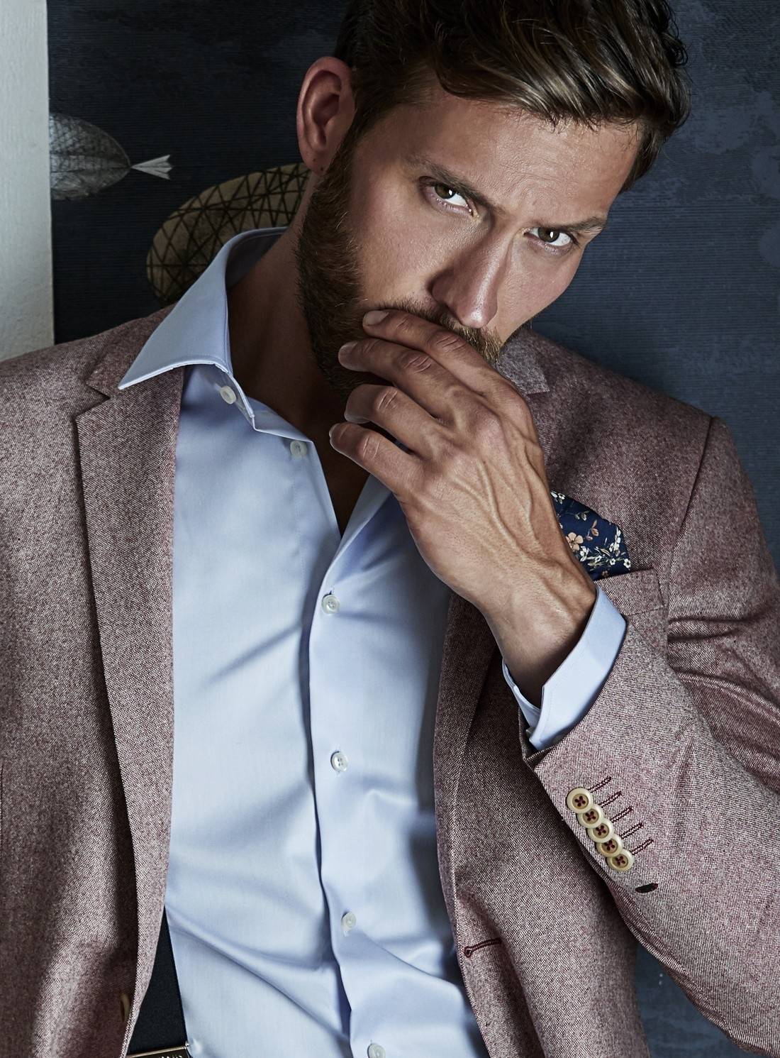 Koszula męska Tee Jays z zaszewkami na plecach