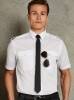 Koszula męska typu pilotka z krótkimi rękawami