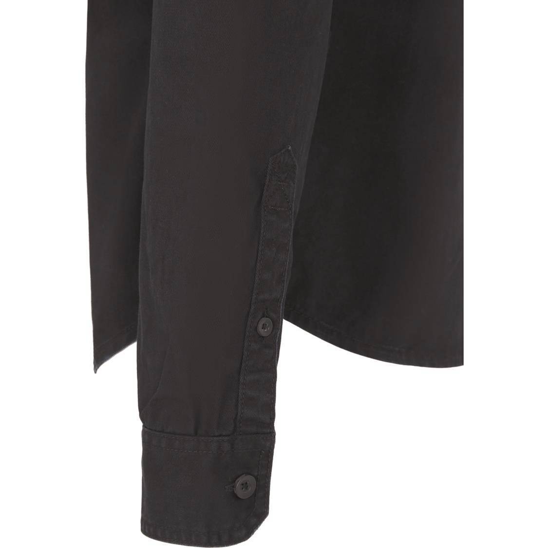 Koszula męska w stylu bojówkowym z efektem postarzania materiału