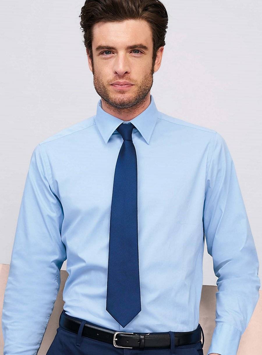 Koszula męska z długim rękawem model Stretch-Brighton