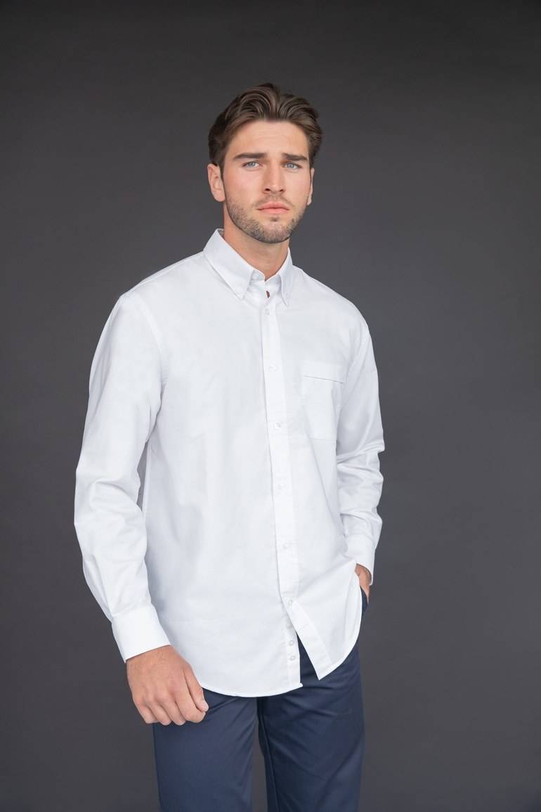 Koszula męska z długim rękawem Oxford Shirt