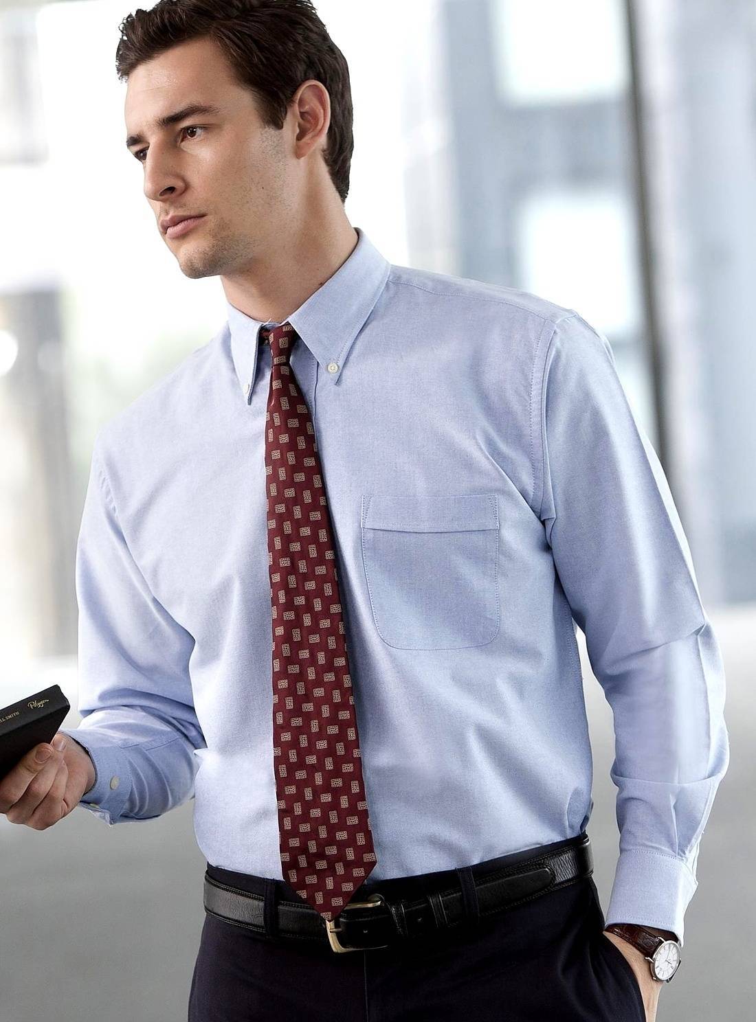 Koszula męska z długim rękawem Oxford Shirt