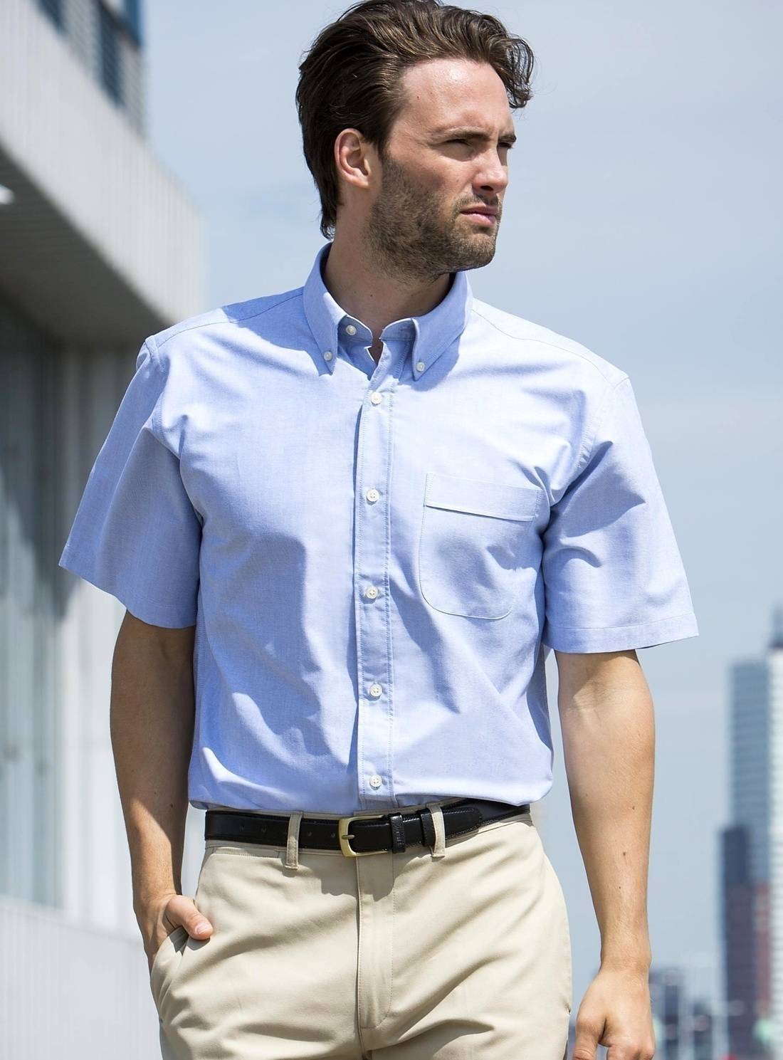 Koszula męska z krótkim rękawem Classic