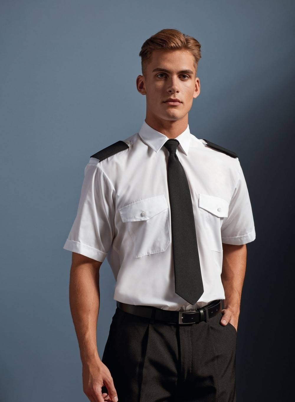 Koszula męska z krótkim rękawem model Pilot