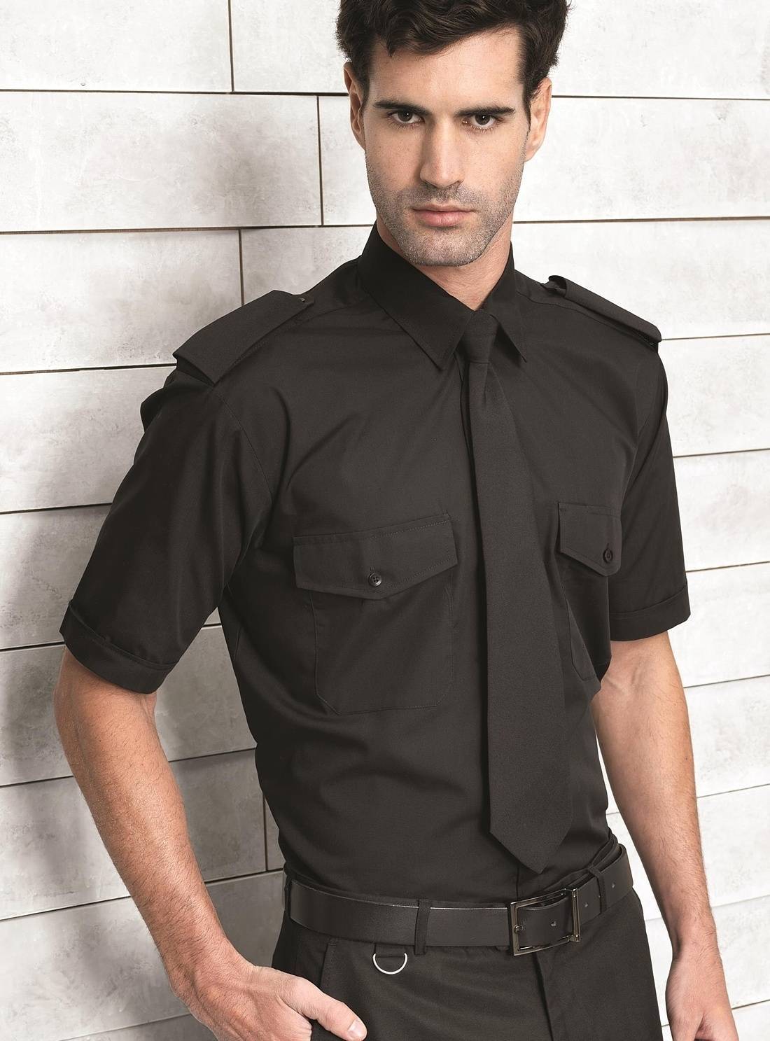 Koszula męska z krótkim rękawem model Pilot