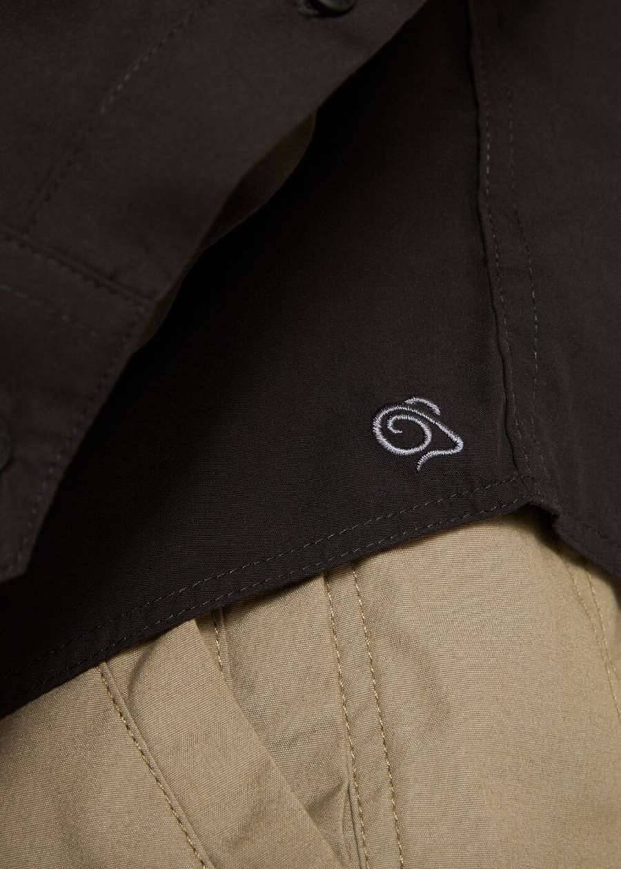 Koszula męska z powłoką ochroną UV, materiał z recyklingu