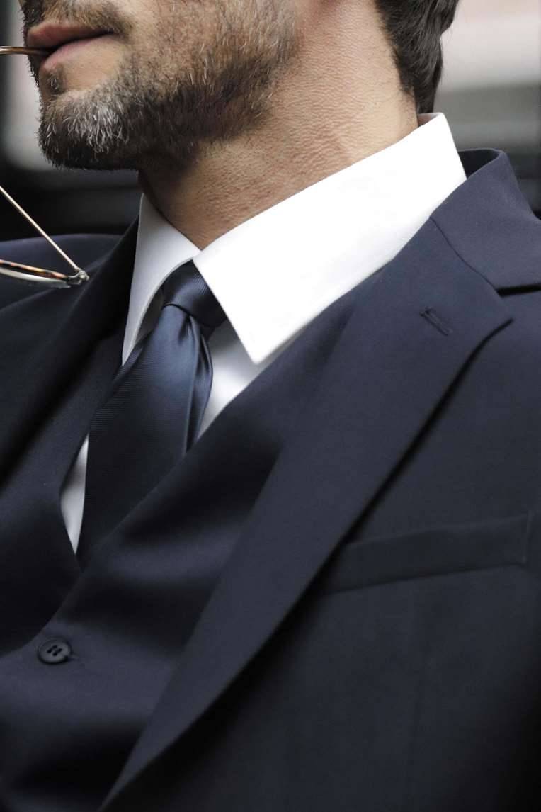 Koszula męska z włoskim kołnierzem Blaise