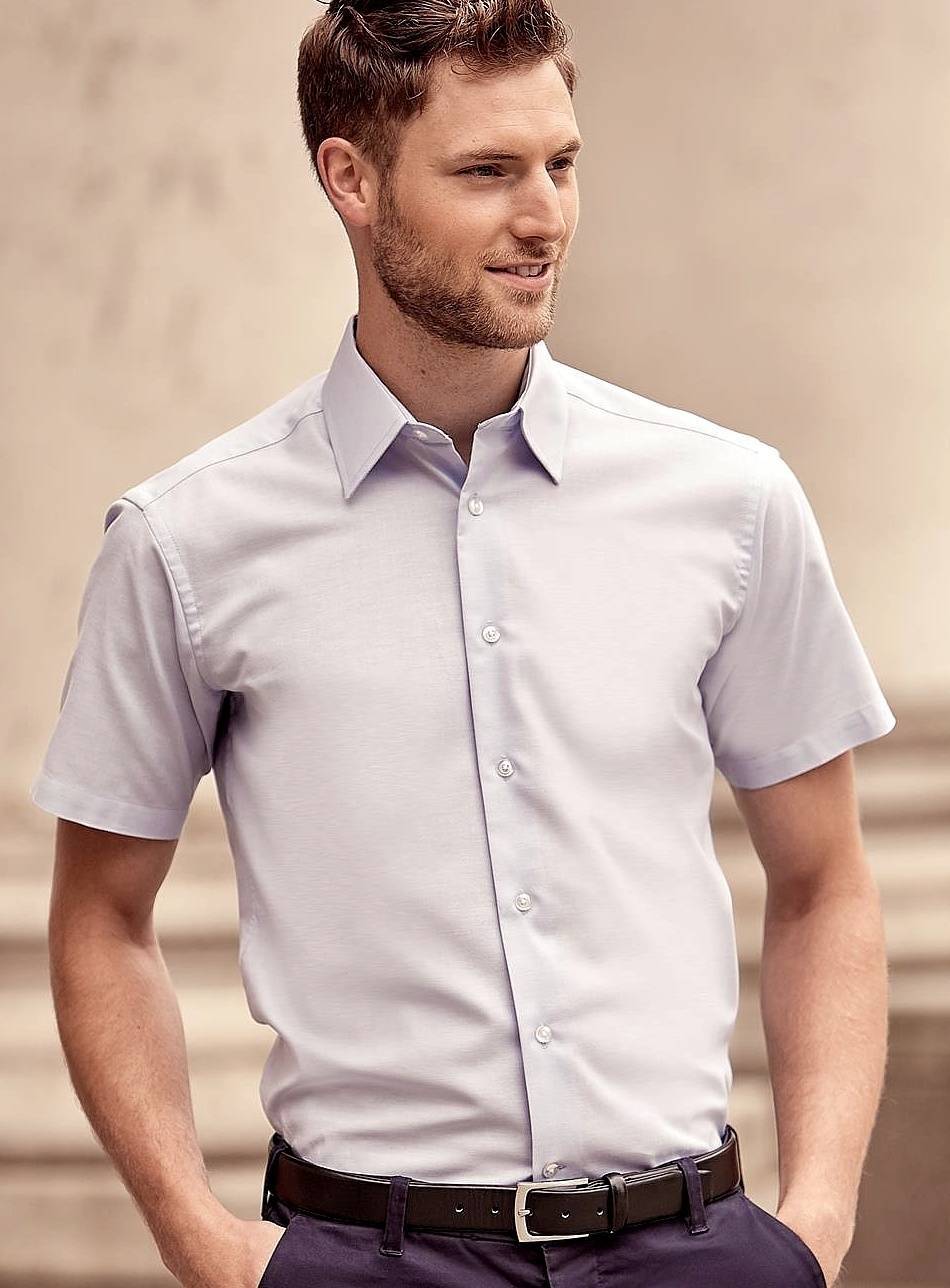 Koszula Oxford z krótkim rękawem