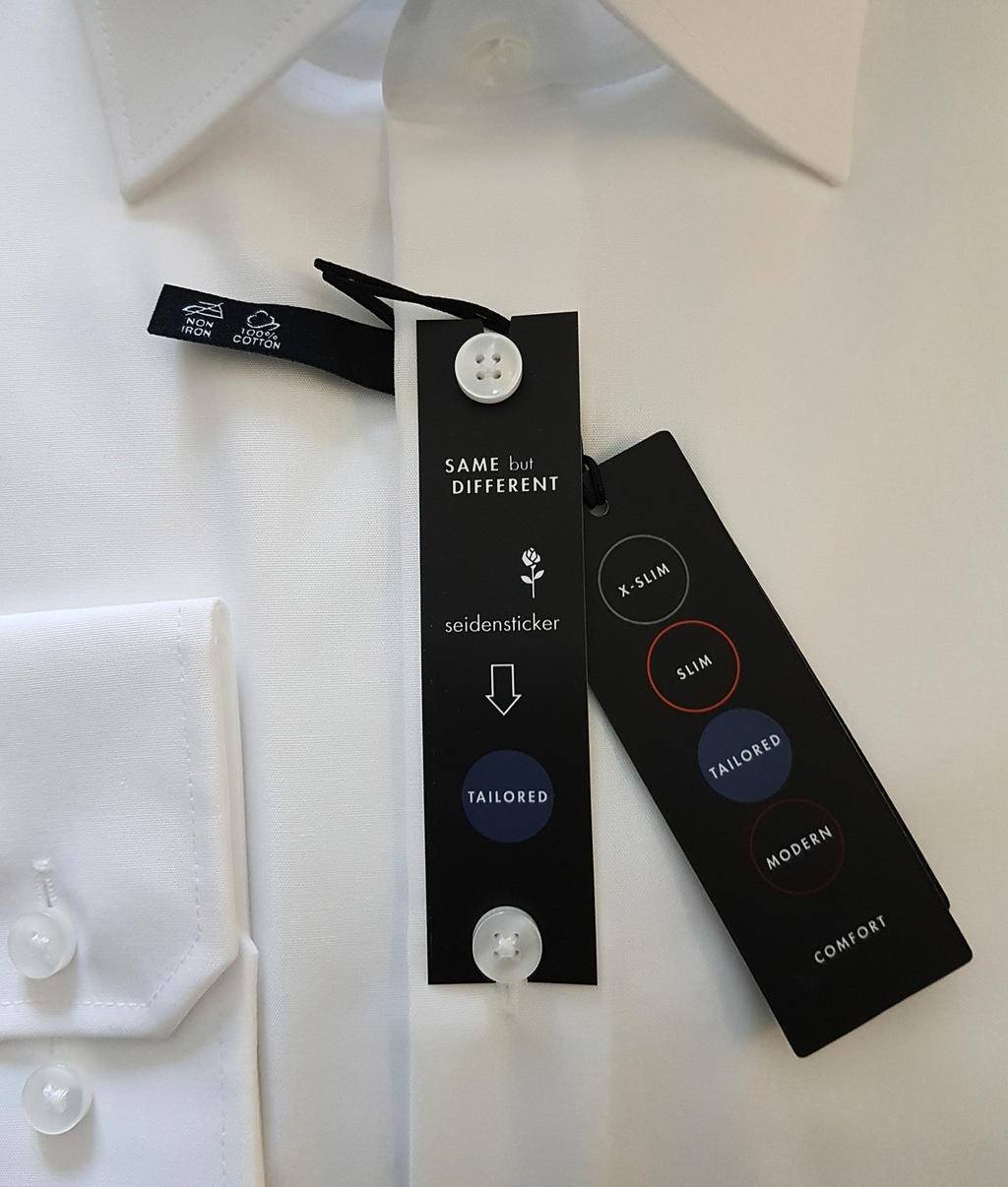 Koszula z długimi rękawami Seidensticker z zaszewkami na plecach