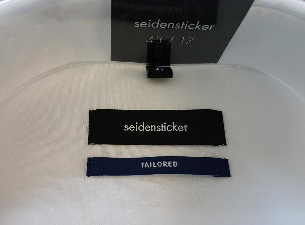 Koszula z długimi rękawami Seidensticker z zaszewkami na plecach