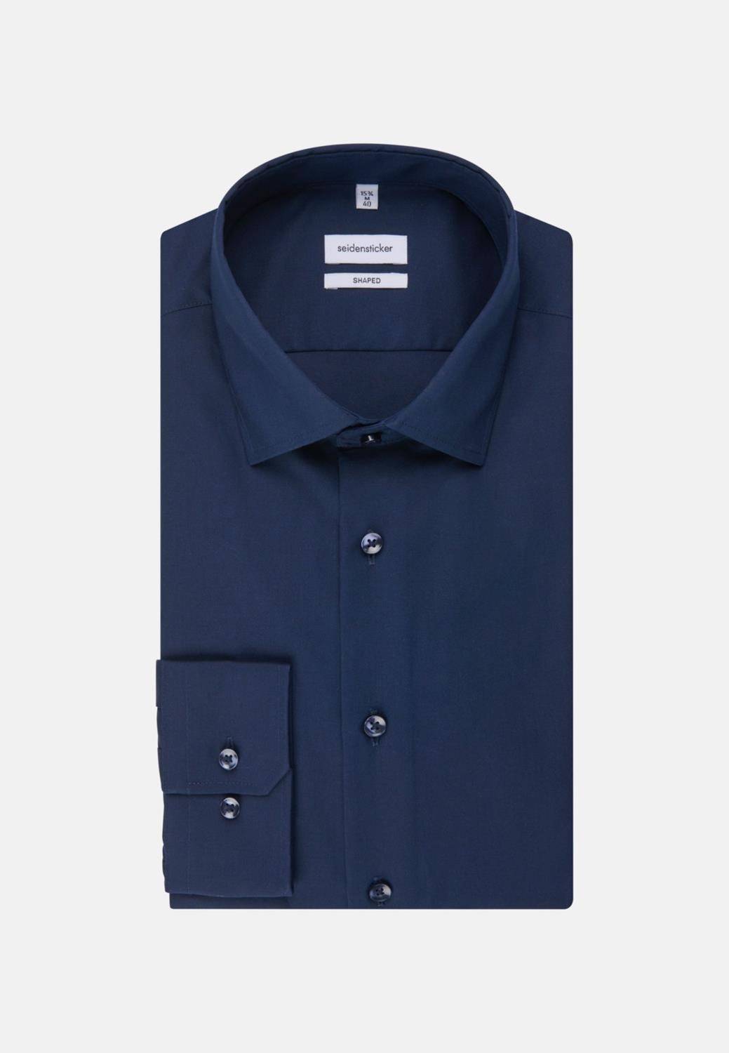 Koszula z długimi rękawami Seidensticker z zaszewkami na plecach