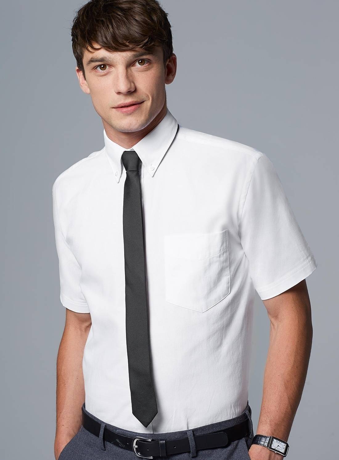 Koszula z krótkim rękawem model męski Brisbane