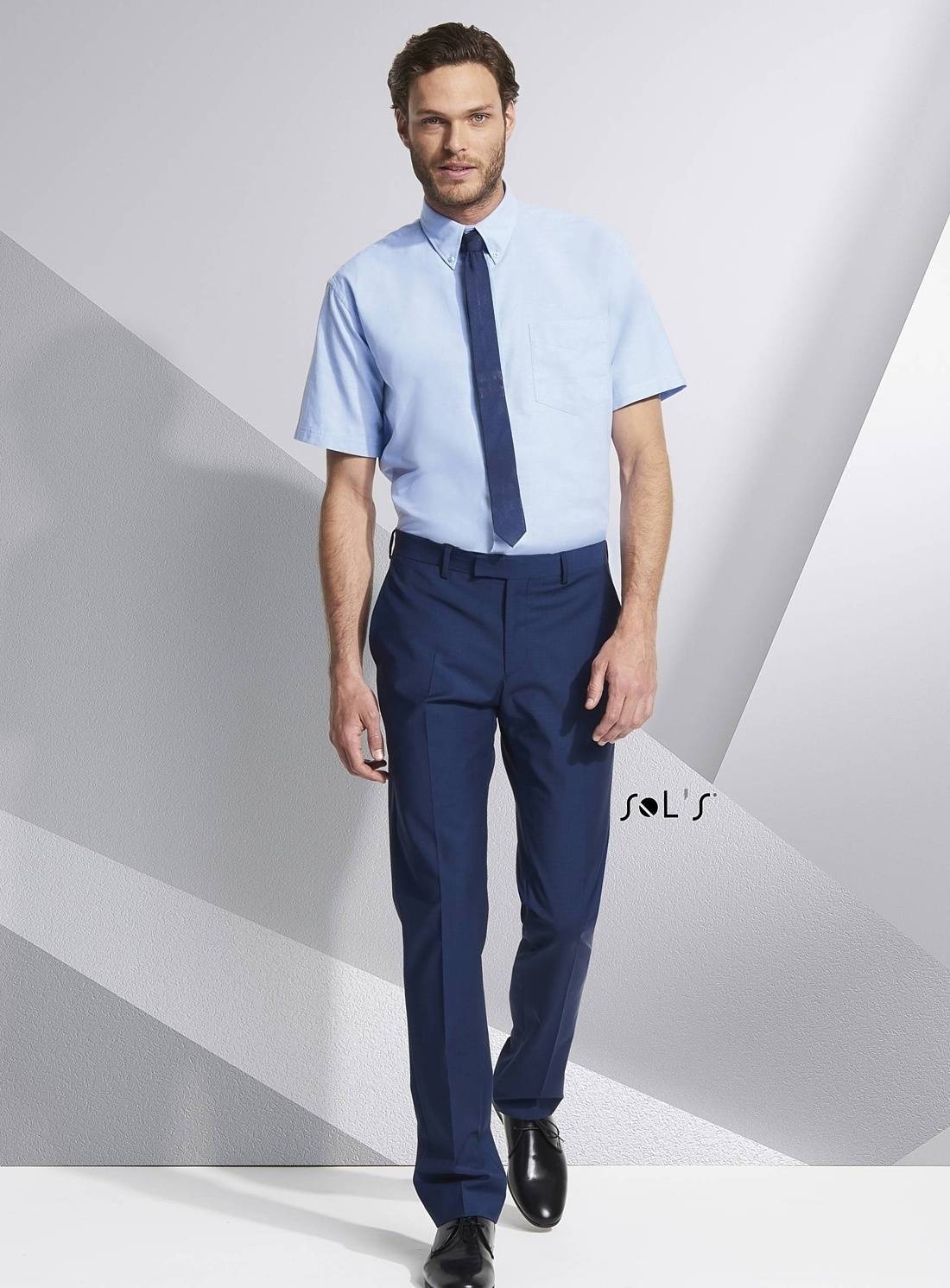 Koszula z krótkim rękawem model męski Brisbane