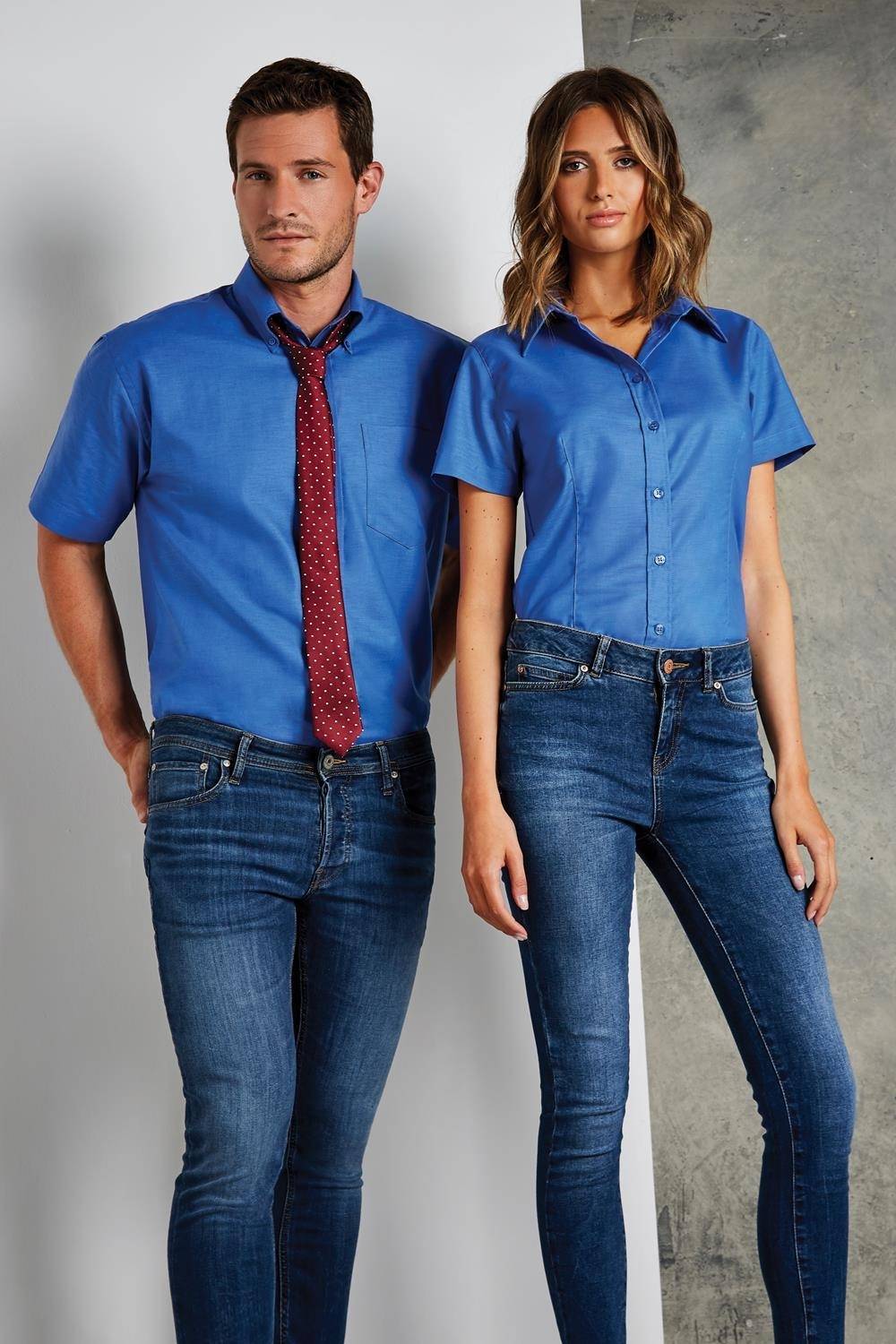 Koszula z krótkim rękawem Workwear Oxford