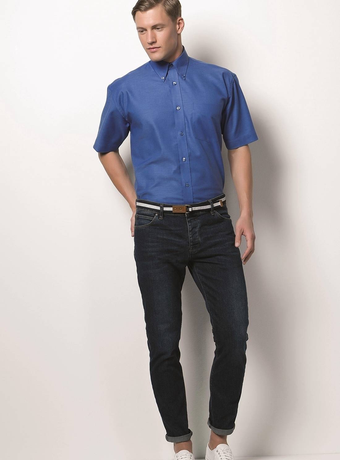 Koszula z krótkim rękawem Workwear Oxford