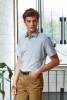 Koszula z krótkimi rękawkami z miękkiej tkaniny – model męski