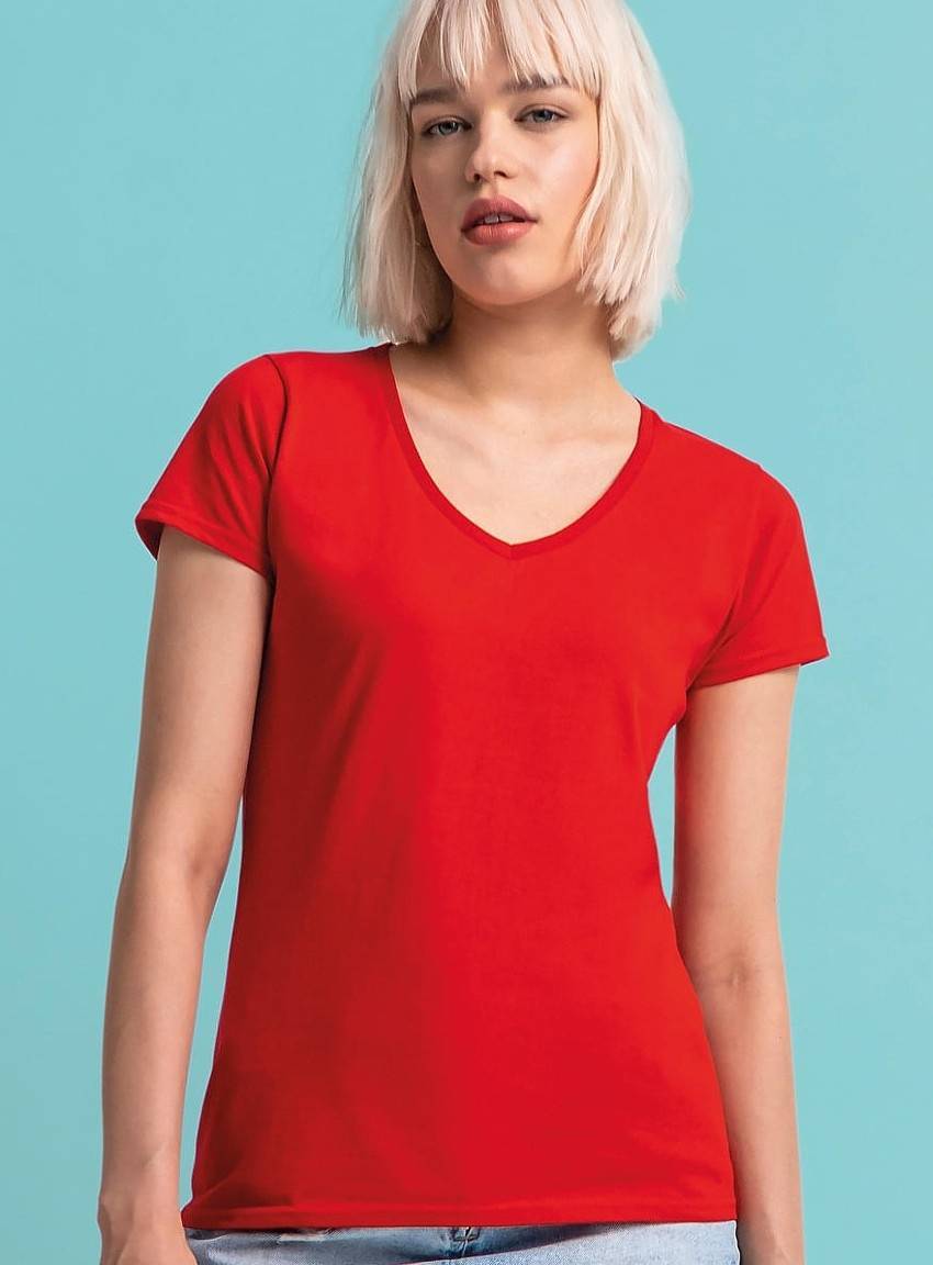 Koszulka damska Iconic z dekoltem w szpic