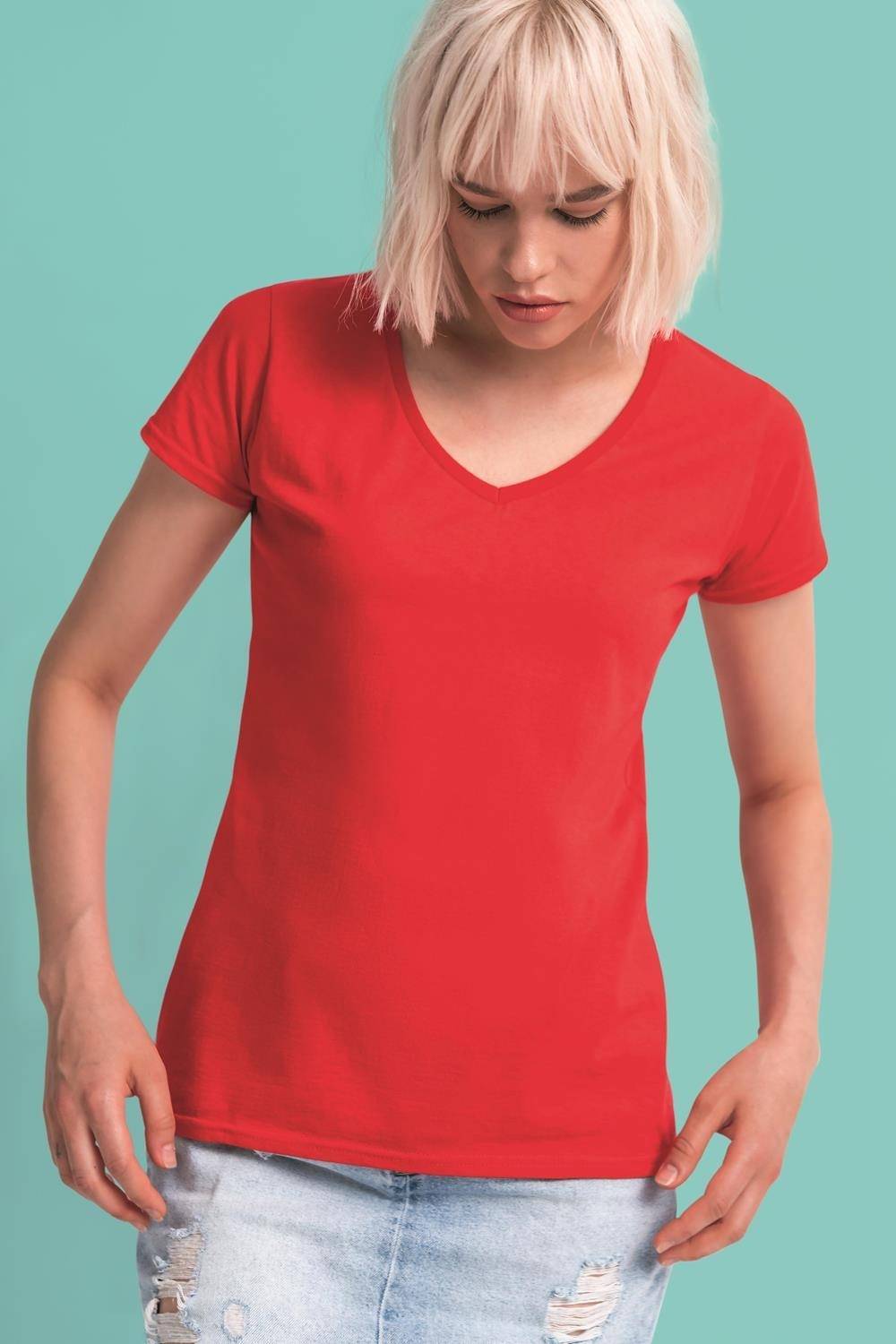 Koszulka damska Iconic z dekoltem w szpic