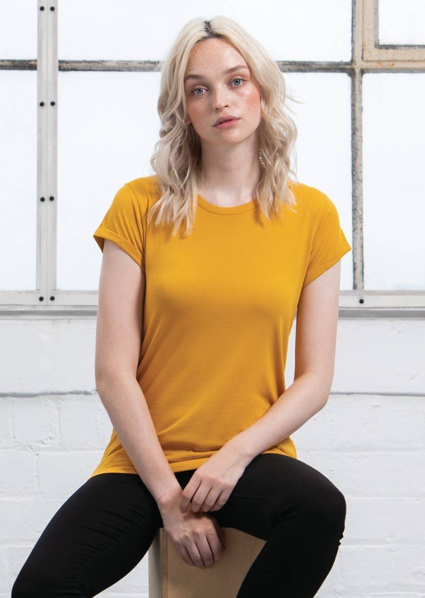 Koszulka damska model Roll Sleeve T